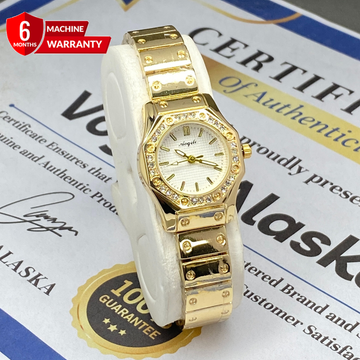 AOQILI Luxury Octagonal Dial Ladies Stainless Steel Watch – An Elegant Gift for Her